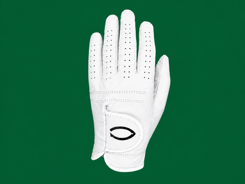 Women's golf glove white cabretta leather
