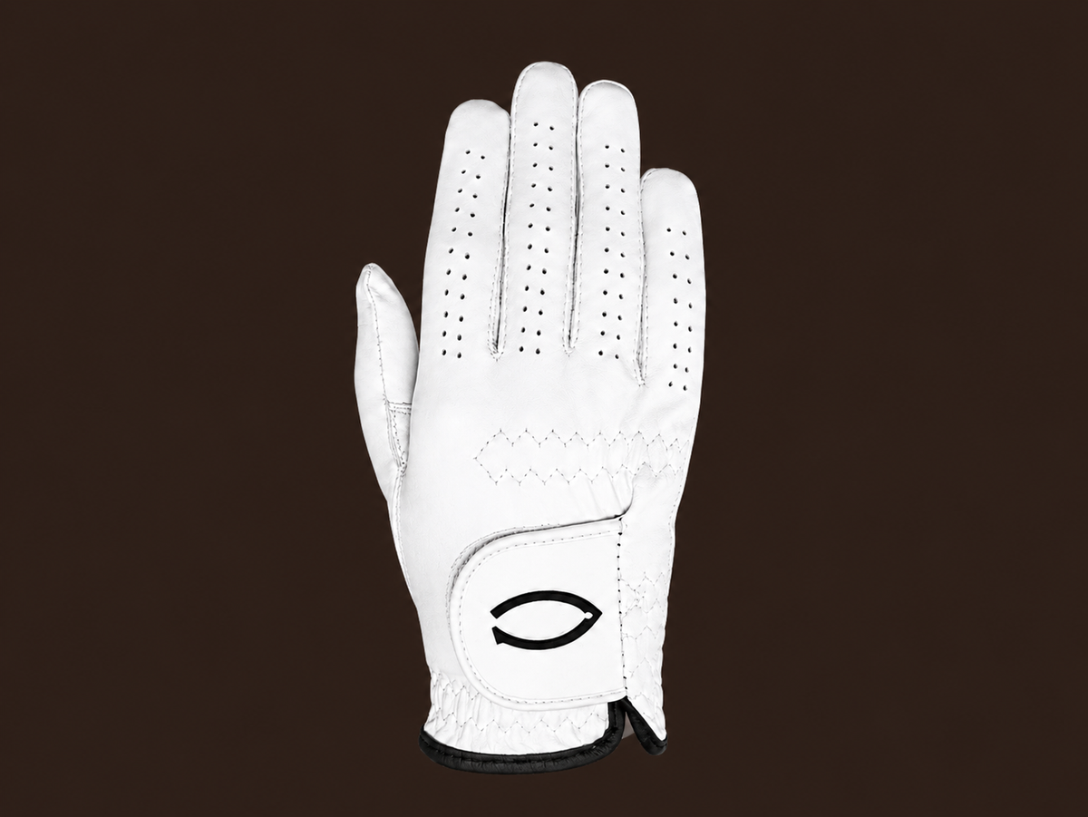 women's golf glove white cabretta leather